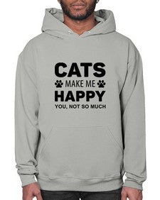 Cats Make Me Style 40# - cats- Hoodie