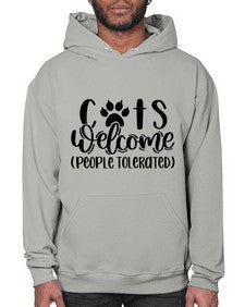 Cats Welcome Style 91# - cats- Hoodie