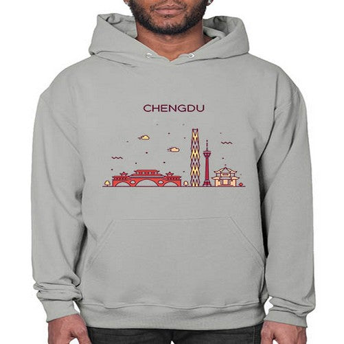 Chengdu 563# - cities- Hoodie