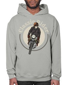 Classsic rider 13# - motorcycle- Hoodie