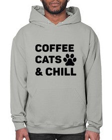 Coffee Cat Style 41# - cats- Hoodie