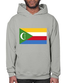 Comoros 612# - world flags- Hoodie