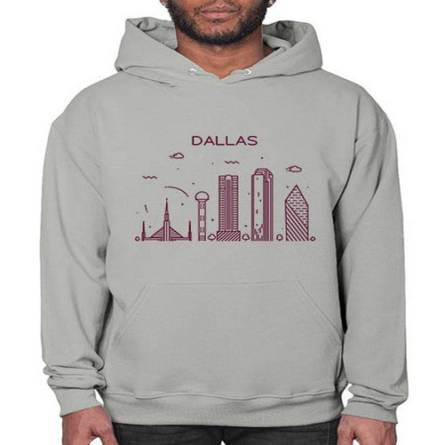 Dallas 643# - cities- Hoodie