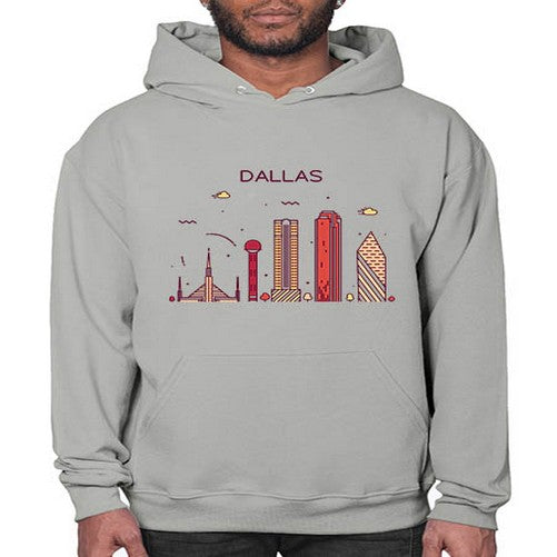 Dallas 646# - cities- Hoodie