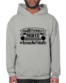 Difference Maker Teacher Life Style 711# - teacher- Hoodie