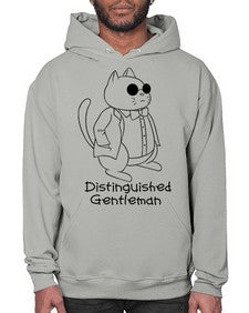 Distinguished Gentleman - cats- Hoodie