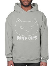 Dont Care - cats- Hoodie