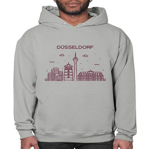 Dusseldorf 696# - cities- Hoodie