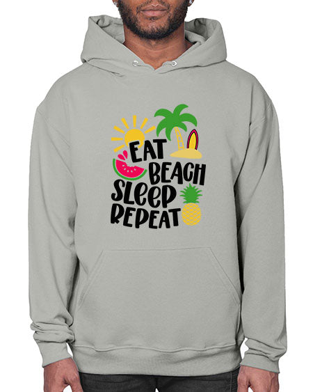 Eat Beach Sleep Repeat Style 47# - summer- Hoodie