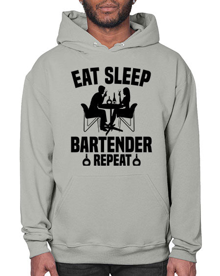 Eat sleep Style 130# - bartender- Hoodie