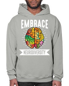 EmbraceNeurodiversityAwarenessTshirt 133# - alzheimers- Hoodie