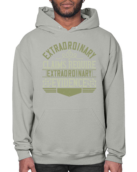 Extraordinary claims require extraordinary evidence 293# - general science- Hoodie