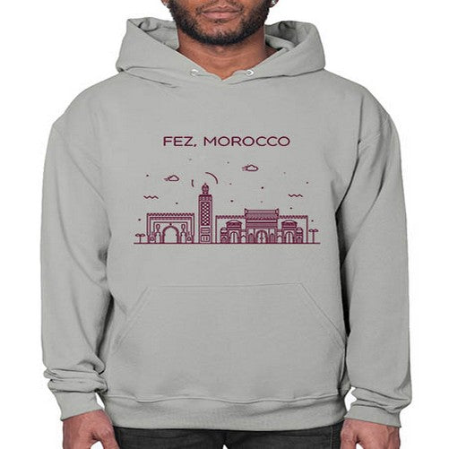Fez 718# - cities- Hoodie