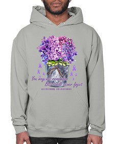 Flower Remember AlzheimerS Awareness 148# - alzheimers- Hoodie