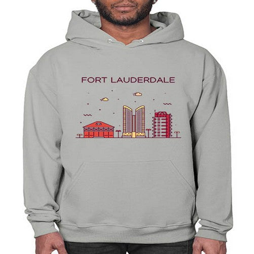 FortLauderdale 737# - cities- Hoodie