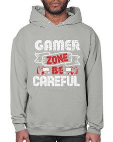 Gamer zone Be careful 18# - video games- Hoodie