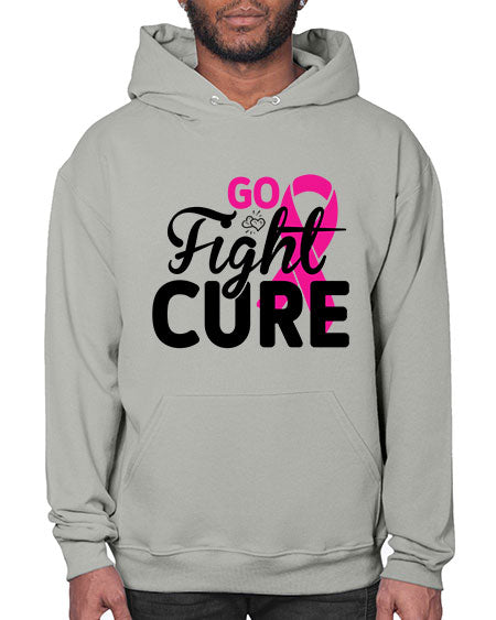 Go Fight Cure 23# - breast cancer- Hoodie