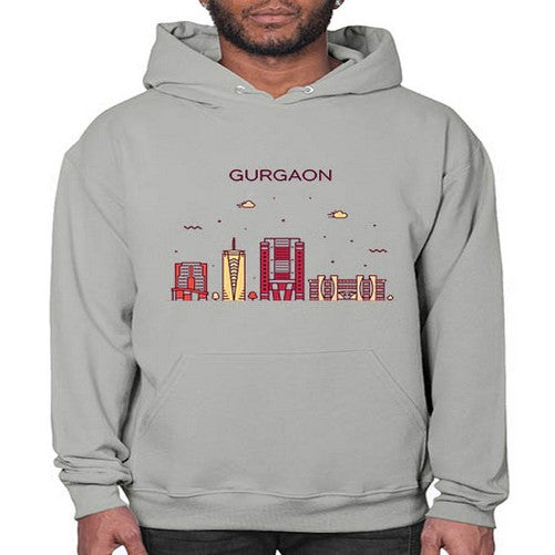 Gurgaon 799# - cities- Hoodie