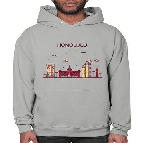 Honolulu 906# - cities- Hoodie