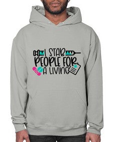 I Stab People For A Living Style Style 923# - nurse- Hoodie