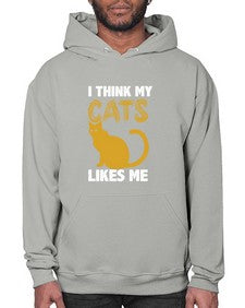 I Think My Cats - cats- Hoodie