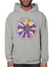I Will Hold You In My Hear Alzheimer 178# - alzheimers- Hoodie