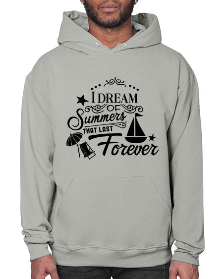 I dream of summers that last forever 95# - summer- Hoodie