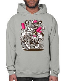 Ice Cream Truck 1173# - ice cream- Hoodie