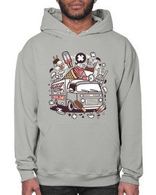 Ice Cream Van 1174# - ice cream- Hoodie