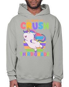 Im Ready to Crush third 392# - third grade- Hoodie