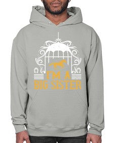 Im a big sister Style 38# - horse- Hoodie