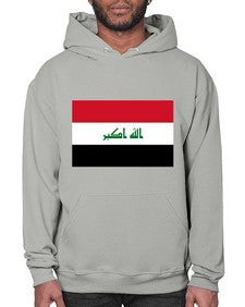 Iraq 961# - world flags- Hoodie