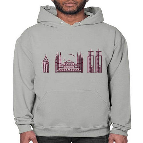Istanbul 966# - cities- Hoodie