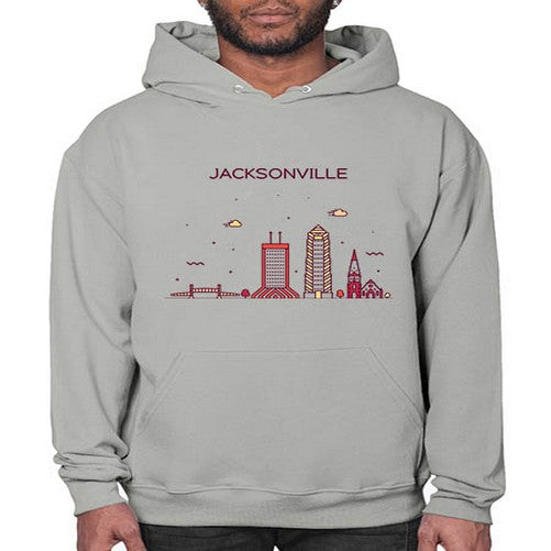 JacksonvilleFL 977# - cities- Hoodie