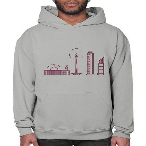 Jakarta 983# - cities- Hoodie
