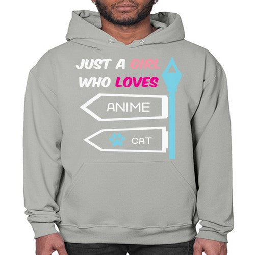 Just A Girl Who Loves Anime 264# - anime- Hoodie