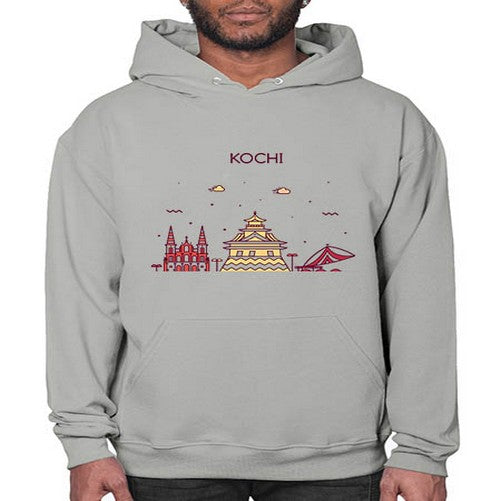 Kochi 1071# - cities- Hoodie