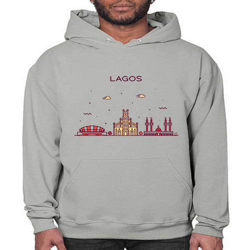 Lagos 1106# - cities- Hoodie