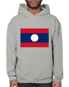 Laos 1111# - world flags- Hoodie