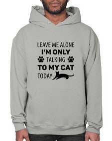 Leave Me Alone Style 62# - cats- Hoodie