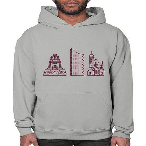 Leipzig 1127# - cities- Hoodie