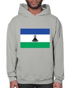 Lesotho 1129# - world flags- Hoodie