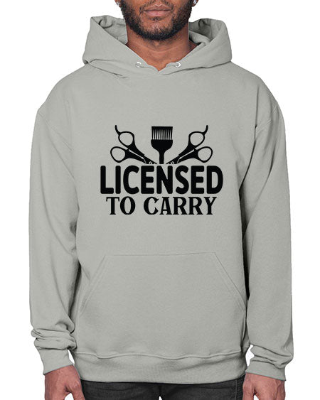 Licensed To Carry 1050# - hairdresser- Hoodie