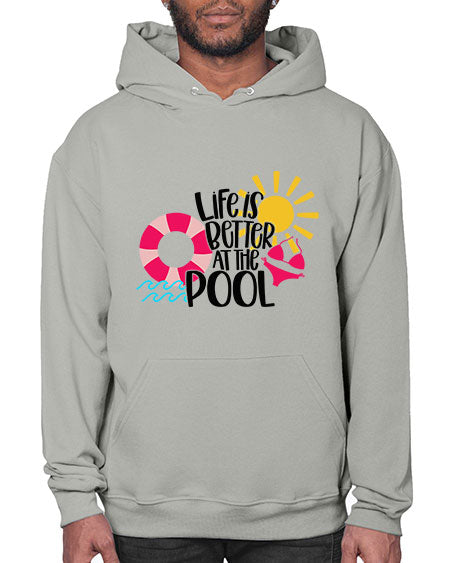 Life Is Better At The Pool Style 33# - summer- Hoodie