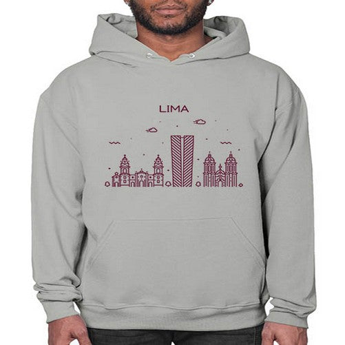 Lima 1136# - cities- Hoodie