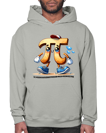 Long Running Pi Symbol Funny 27# - pi- Hoodie