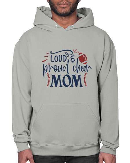 Loud proud cheer mom 1534# - cheer- Hoodie