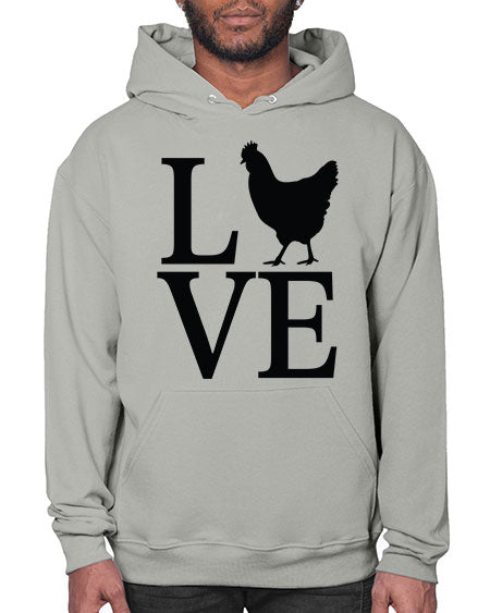 Love - chicken- Hoodie
