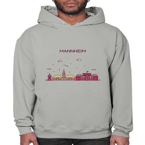 Mannheim 1237# - cities- Hoodie