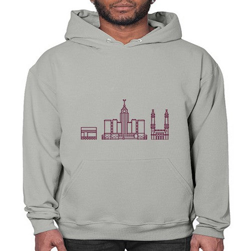 Mecca 1263# - cities- Hoodie